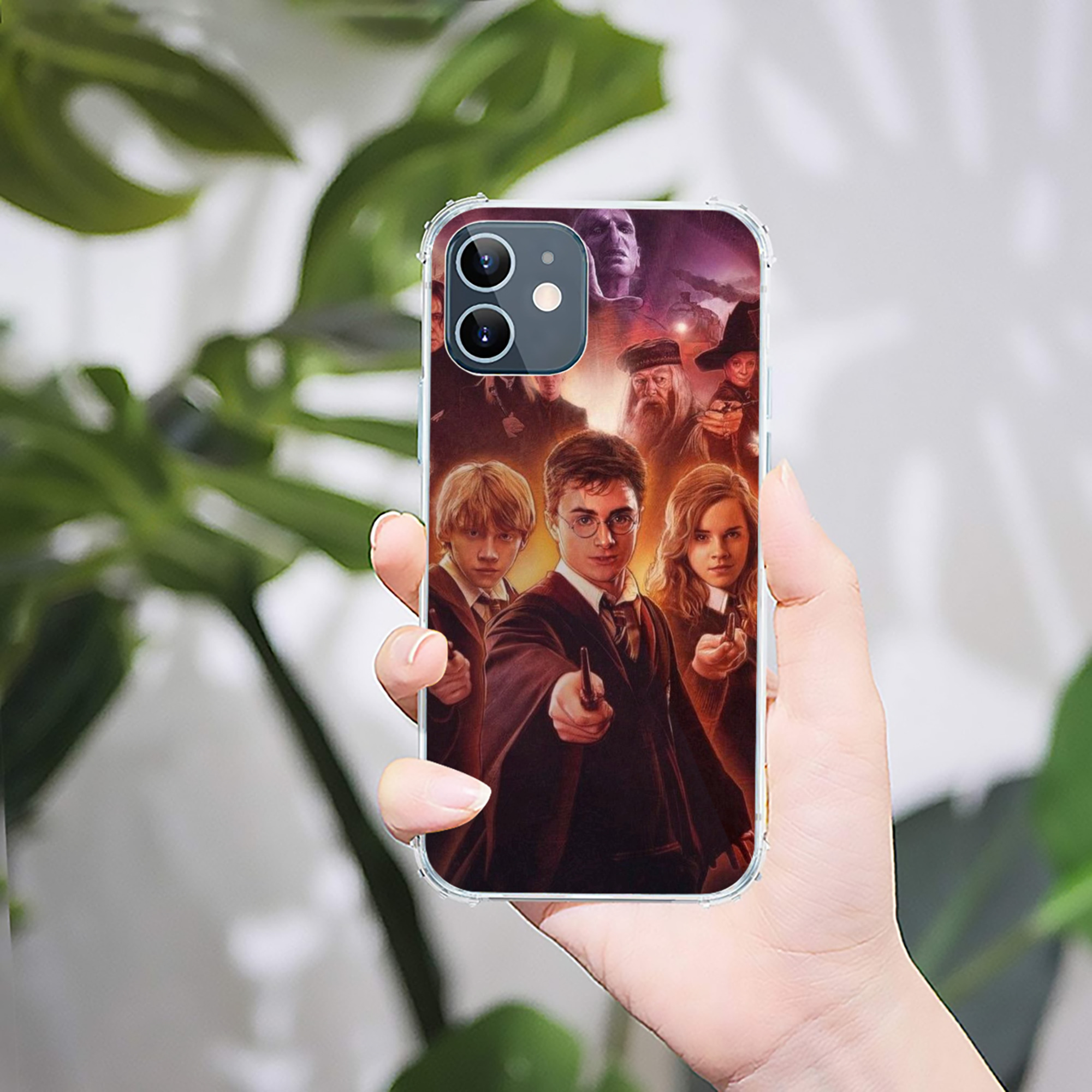 （画像用） Harry Potter ハリー・ポッターシリーズ 【iPhone 12シリーズ対応】透明スマホケース（クリアソフトケース）
